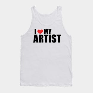 Artist wife husband gifts for her Tank Top